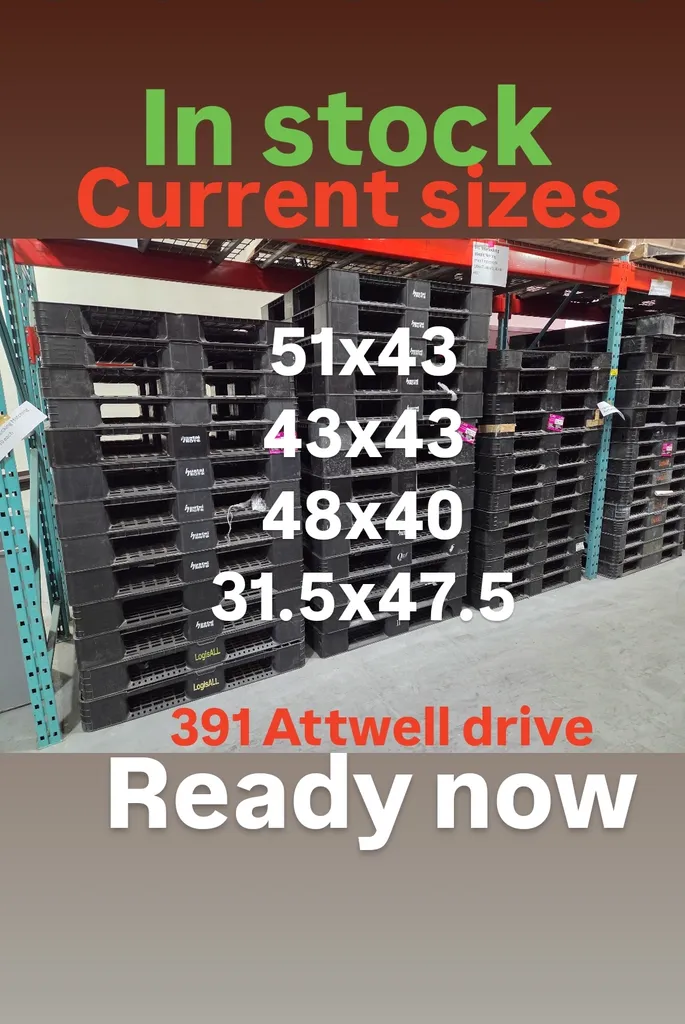 Plastic pallets in can trade  photo 1