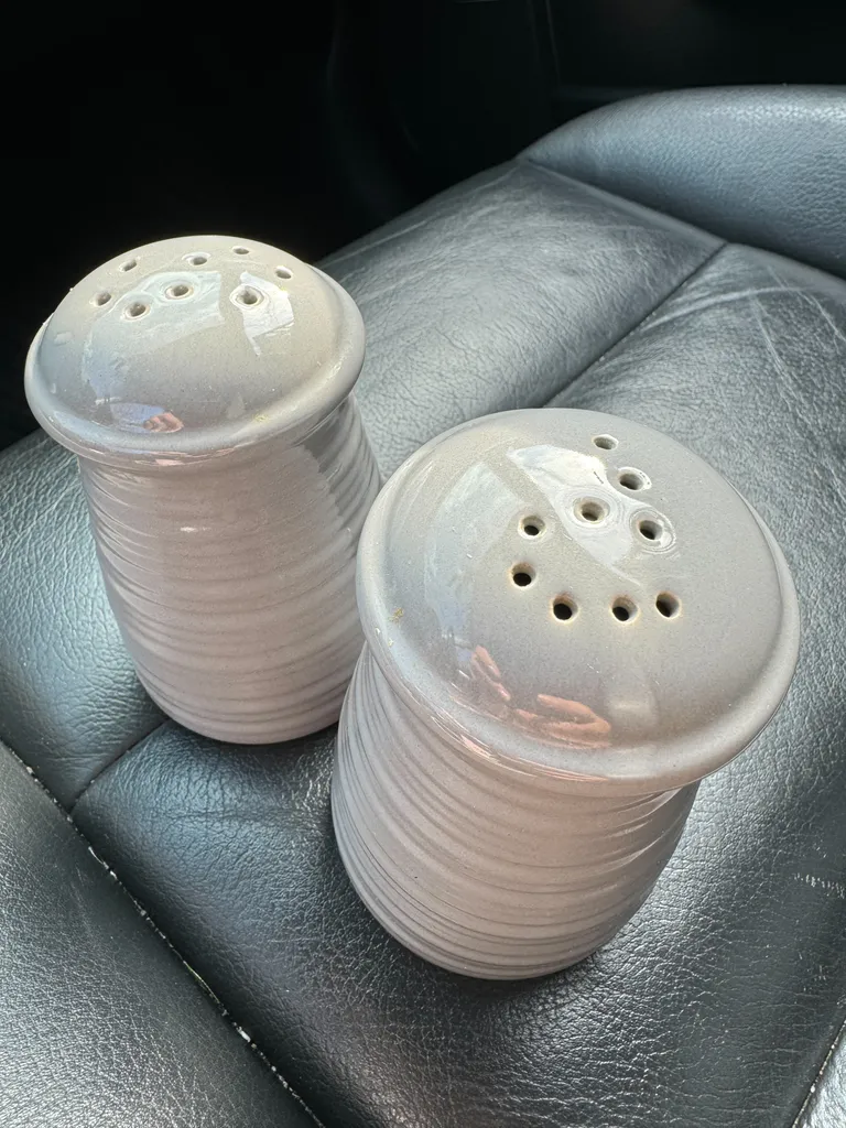 Ceramic spices shake container photo 1