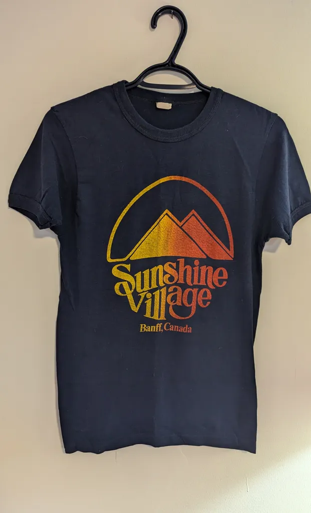 Sunshine Village T-Shirt - Banff, Canada - Men's Medium photo 1