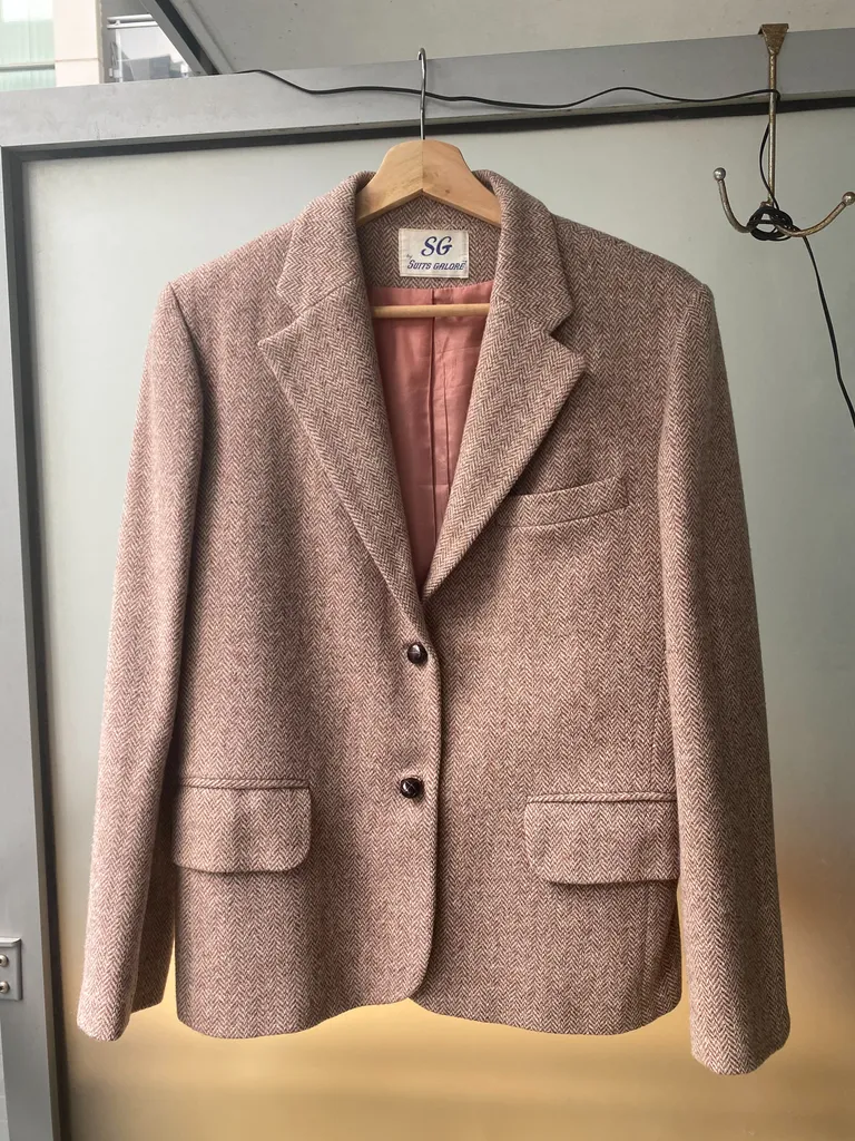 Vintage wool blazer like new sizeM photo 1