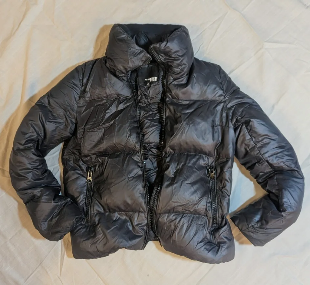 Tna black puffer jacket photo 1