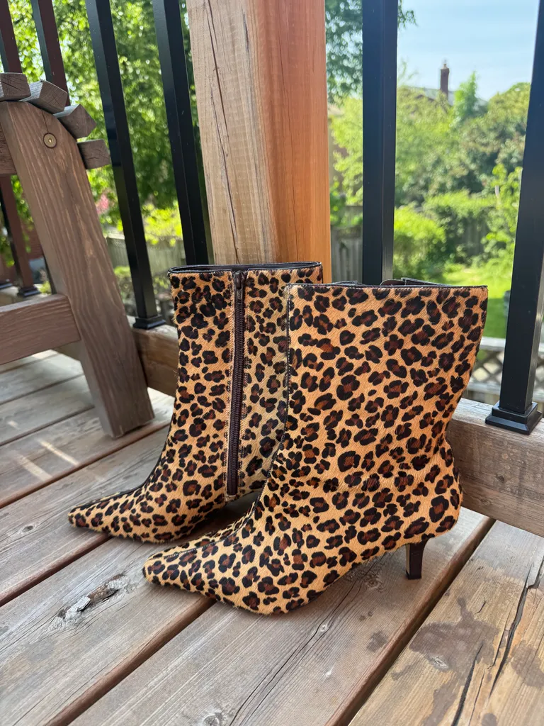 Leopard Print High Heels photo 1