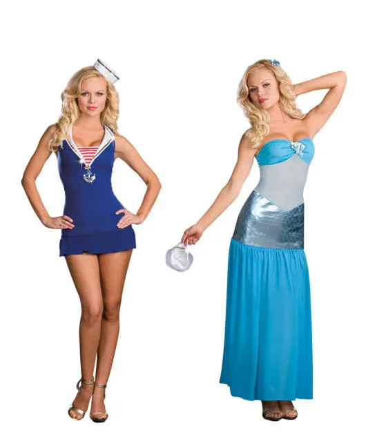 Sailor & Mermaid Reversible Halloween Costume photo 1