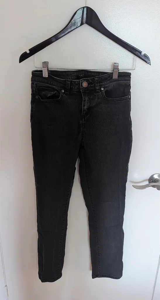 Women's Black Lauren Conrad Pants - Size 6 photo 1