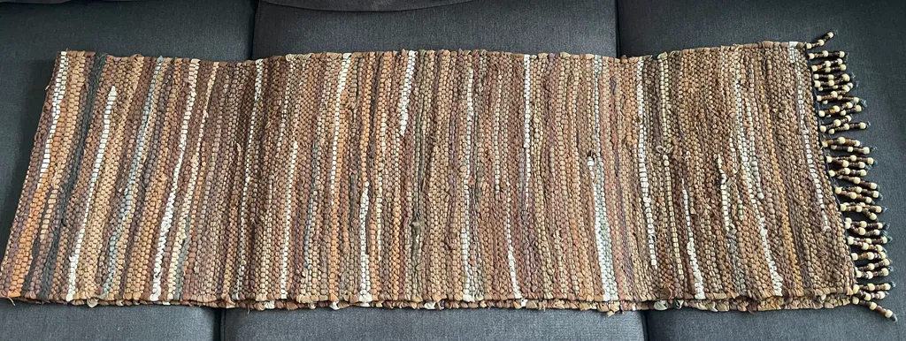 Leather Table Runner photo 1