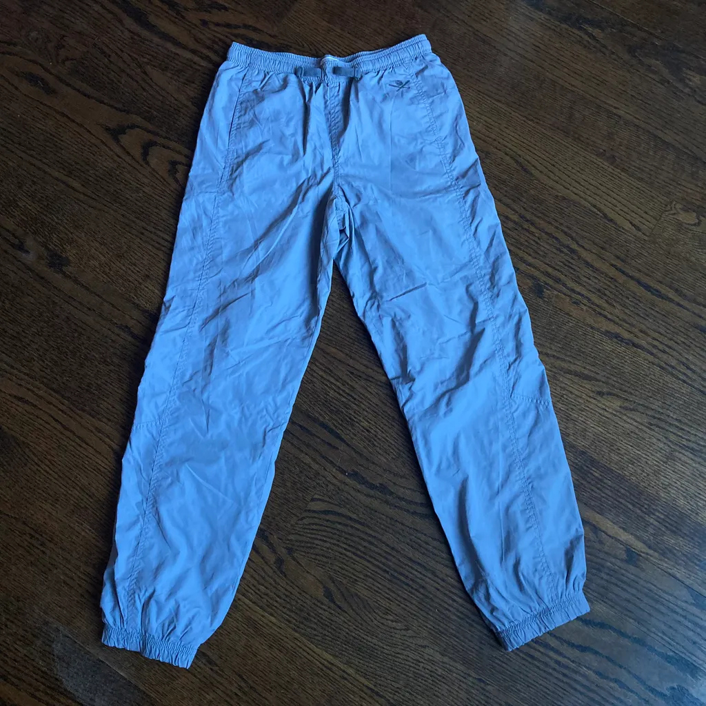 Grey jogger pants LINED Size 14 teen photo 1