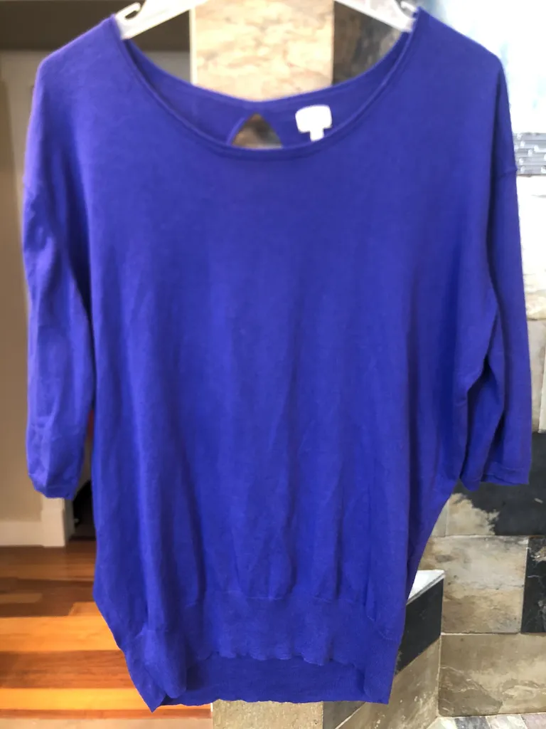 Wilfred cashmere/silk/cotton knit top photo 1