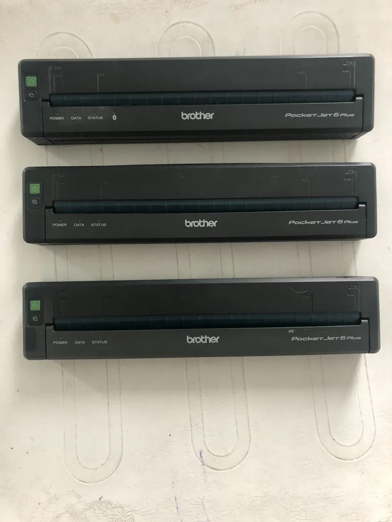 3 Brother PocketJet 6 Plus Thermal printers photo 1