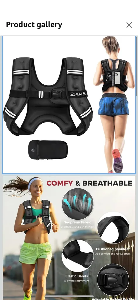 Weighted vest photo 1