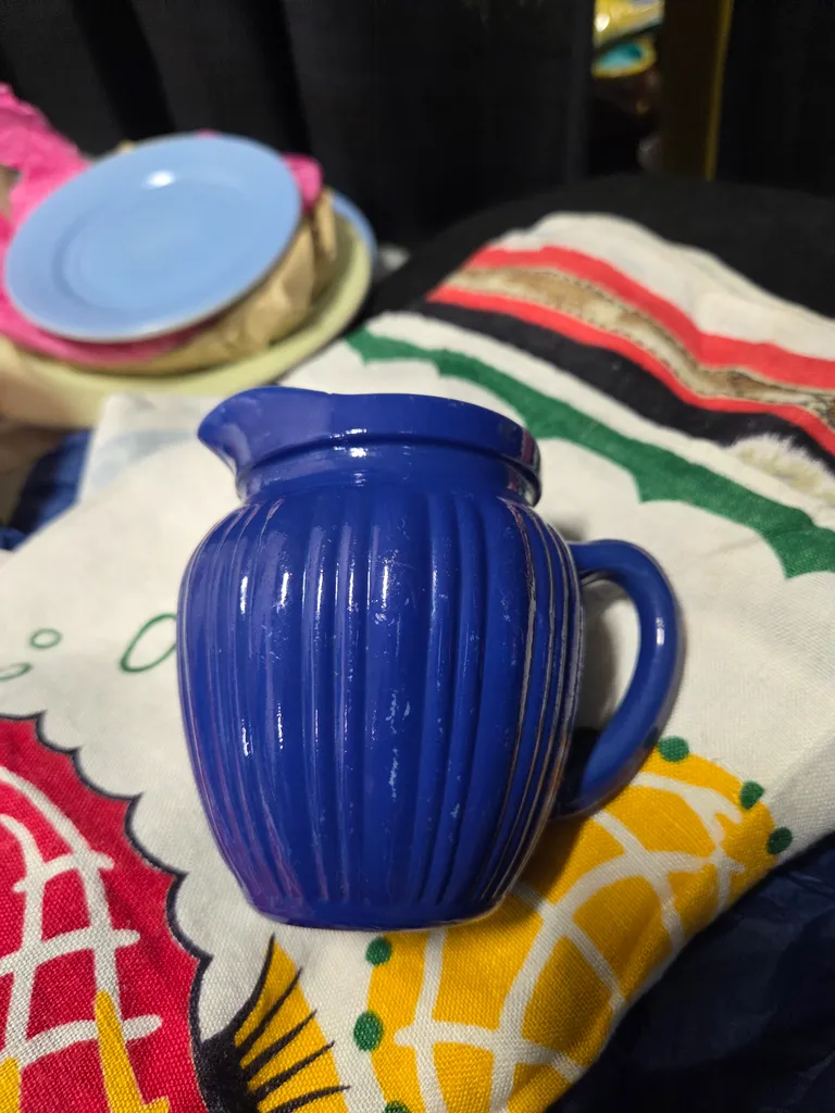 Antique milk pitcher  photo 1