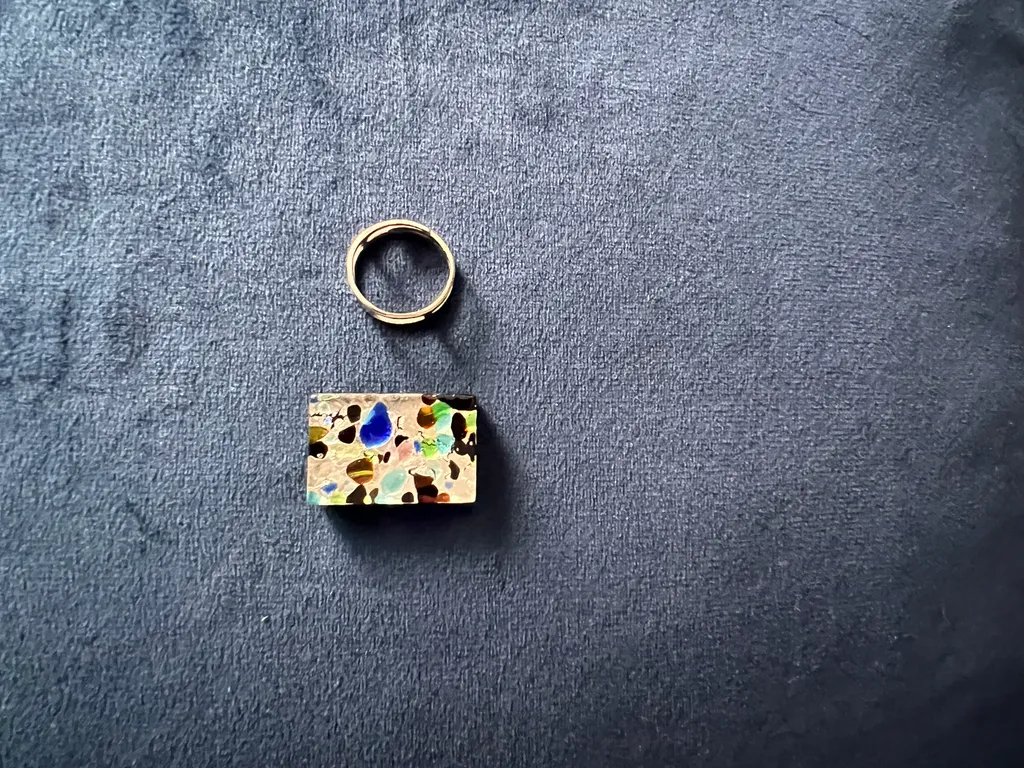 Free Murano glass ring photo 1