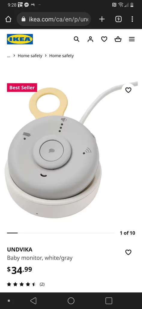 Ikea Baby Monitor  photo 1