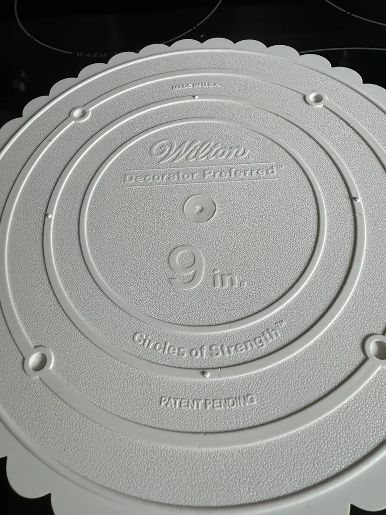 Vintage 9 inches durable cake stand  photo 1