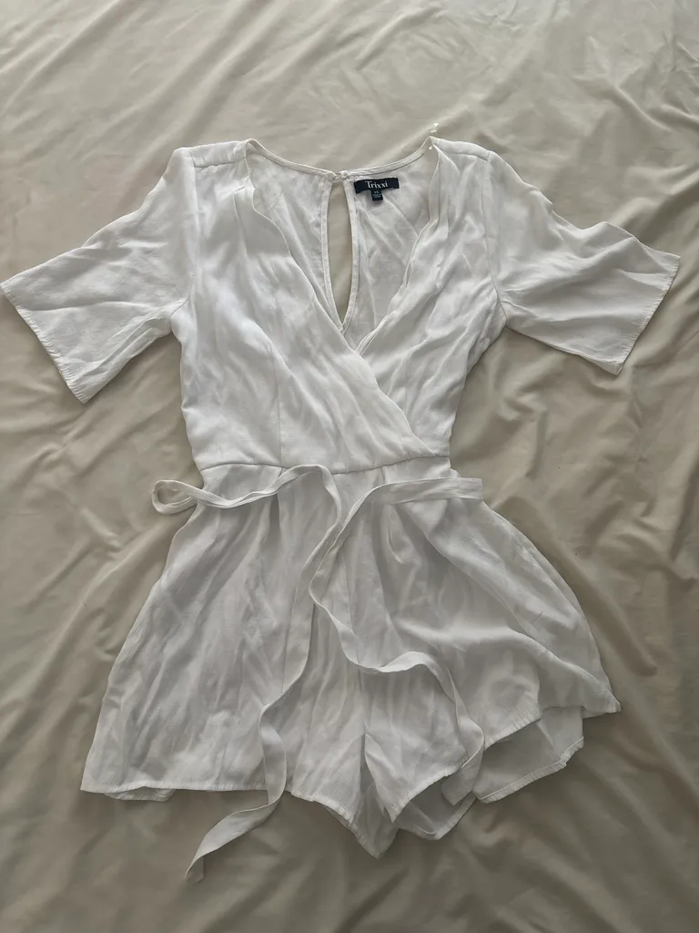White Romper photo 1