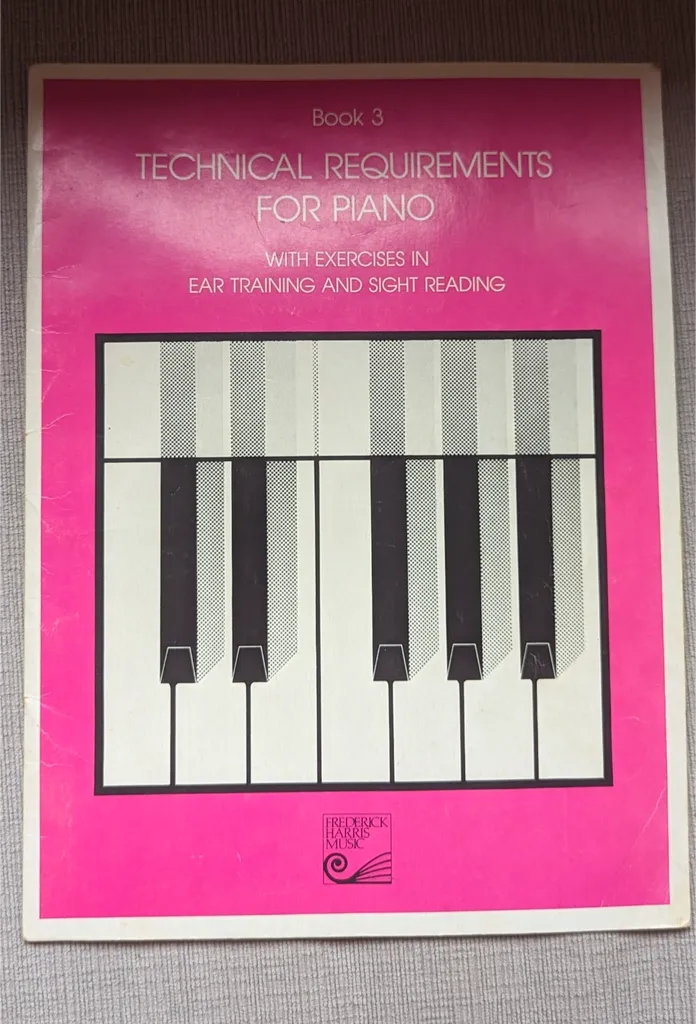 Technical Requirements for Piano Book 3 photo 1