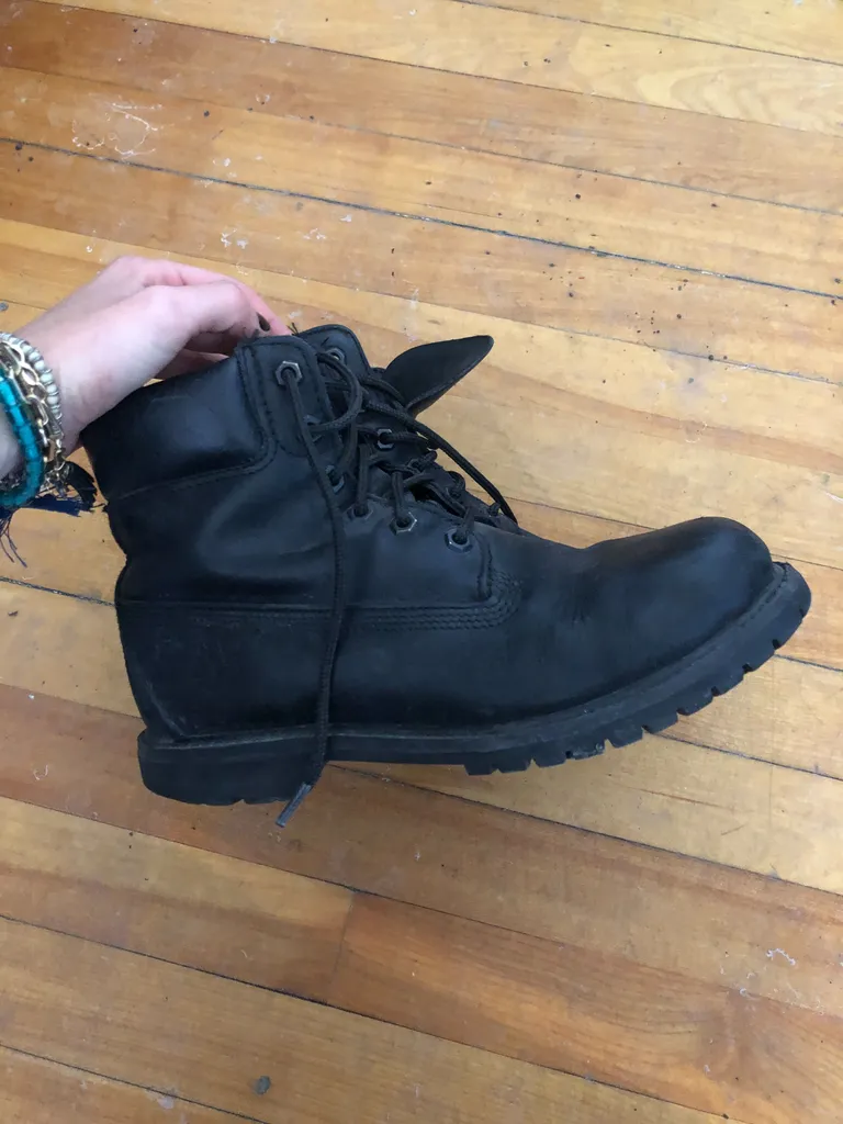 Timberland Black boots photo 1