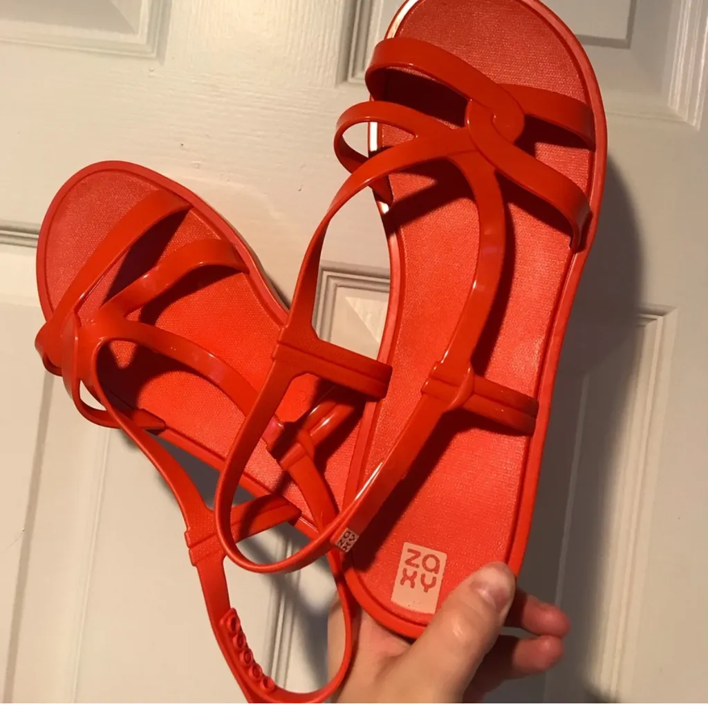 Jelly sandals sz 10 photo 1