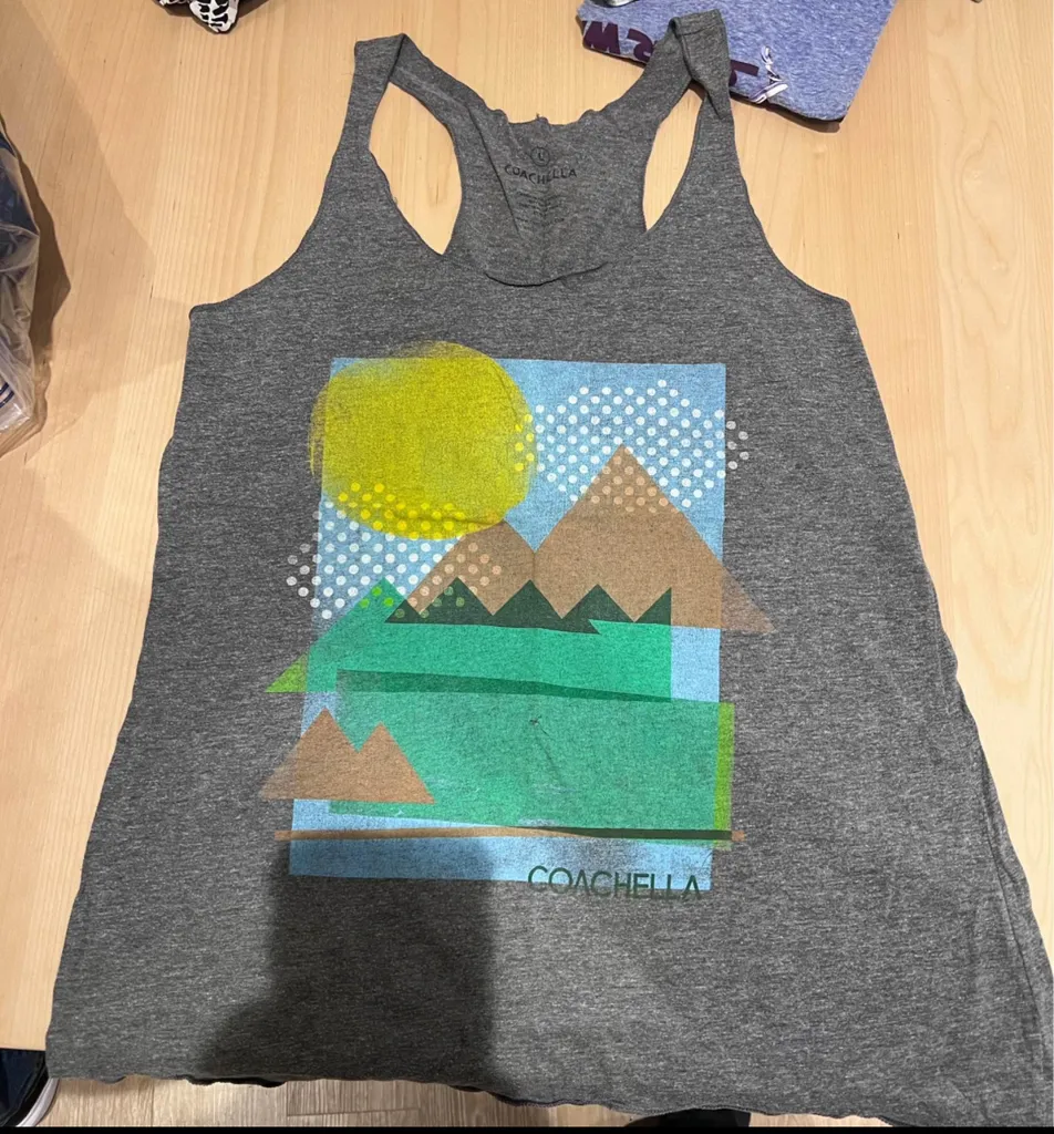 Coachella Music Festival Tank Top photo 1