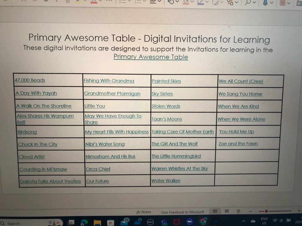 Primary Awesome Table Books photo 1