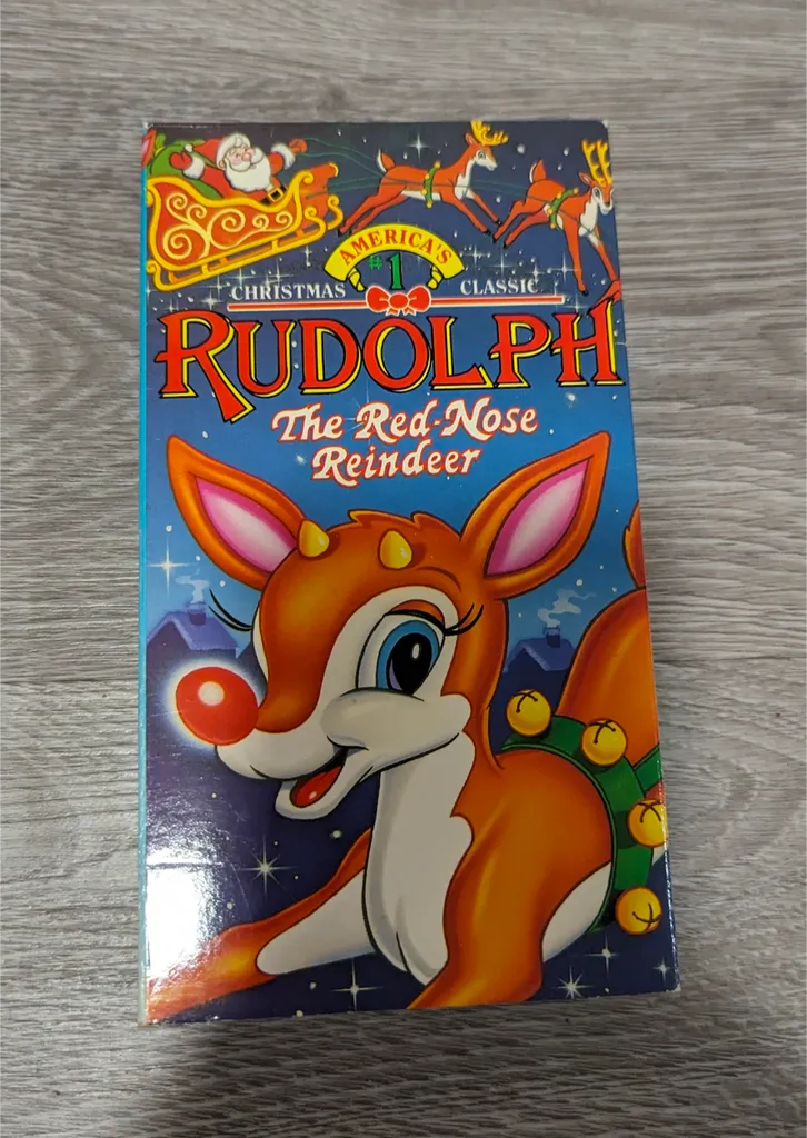 Rudolph the Red-Nosed Reindeer VHS Tape Movie photo 1