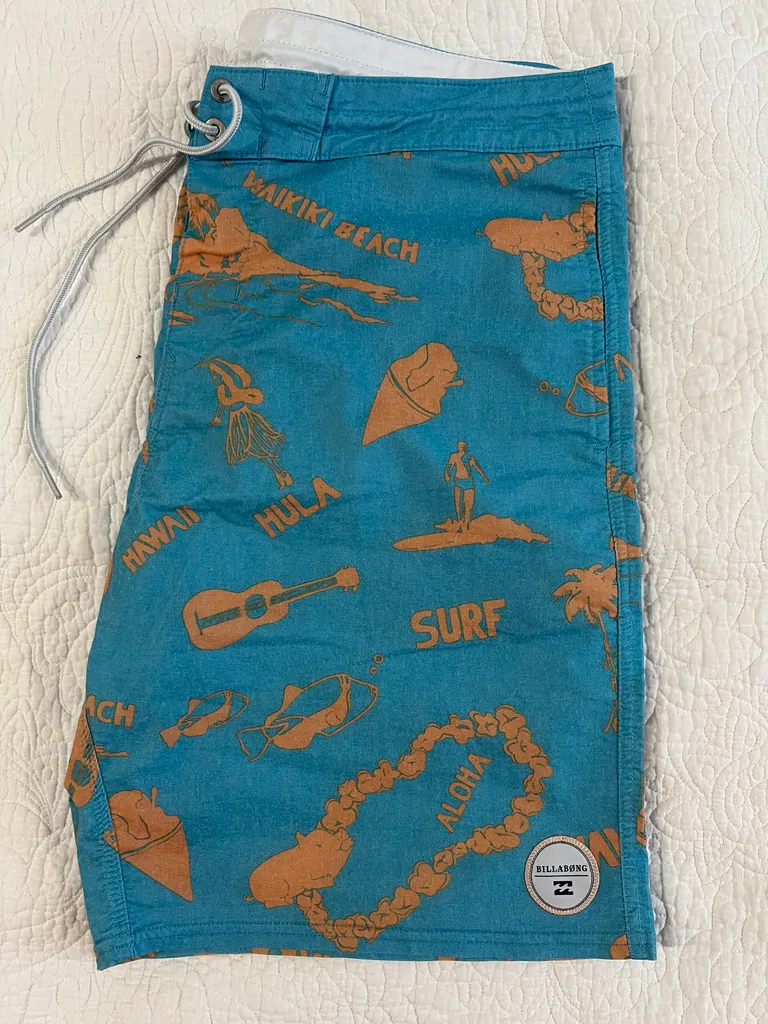 Billabong Hawaii Swimsuit, 33” Waist photo 1