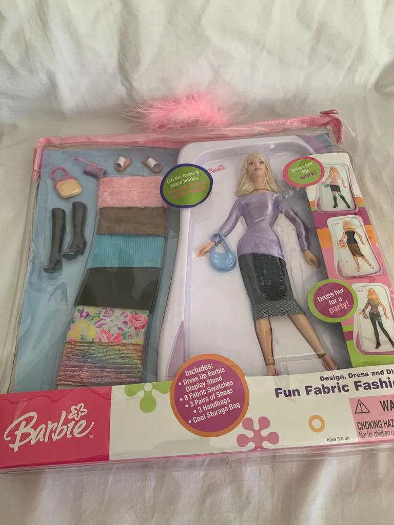 Barbie fun fabric fashion BNIB photo 1