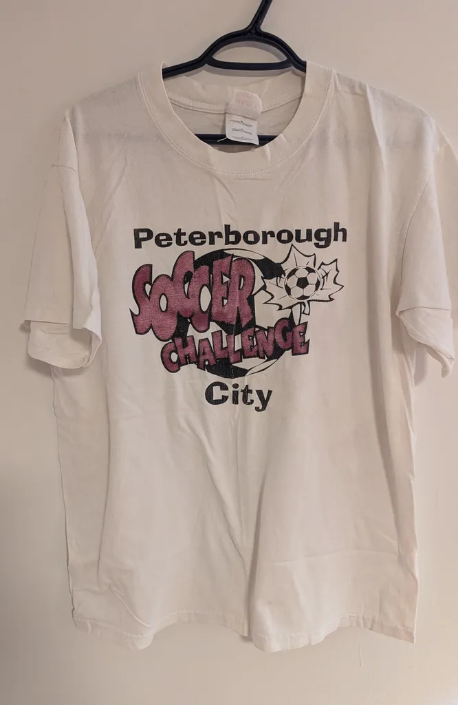 Vintage Soccer Challenge City T-Shirt - Men's Large photo 1