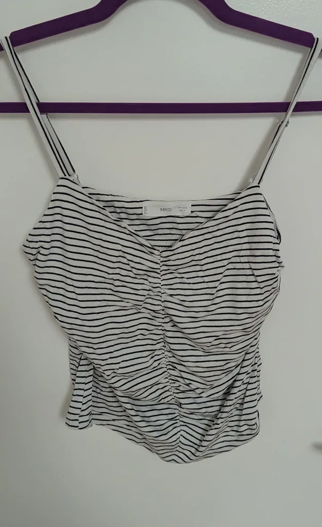 MNG Striped Cami Top - Size Women's Medium photo 1