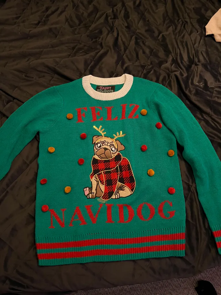 Dog Holiday Sweater photo 1