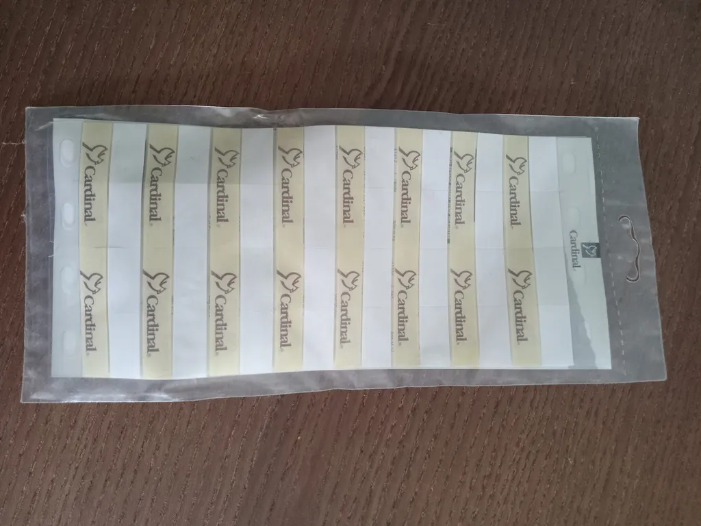 Stick-On Binder organizer Tabs photo 1