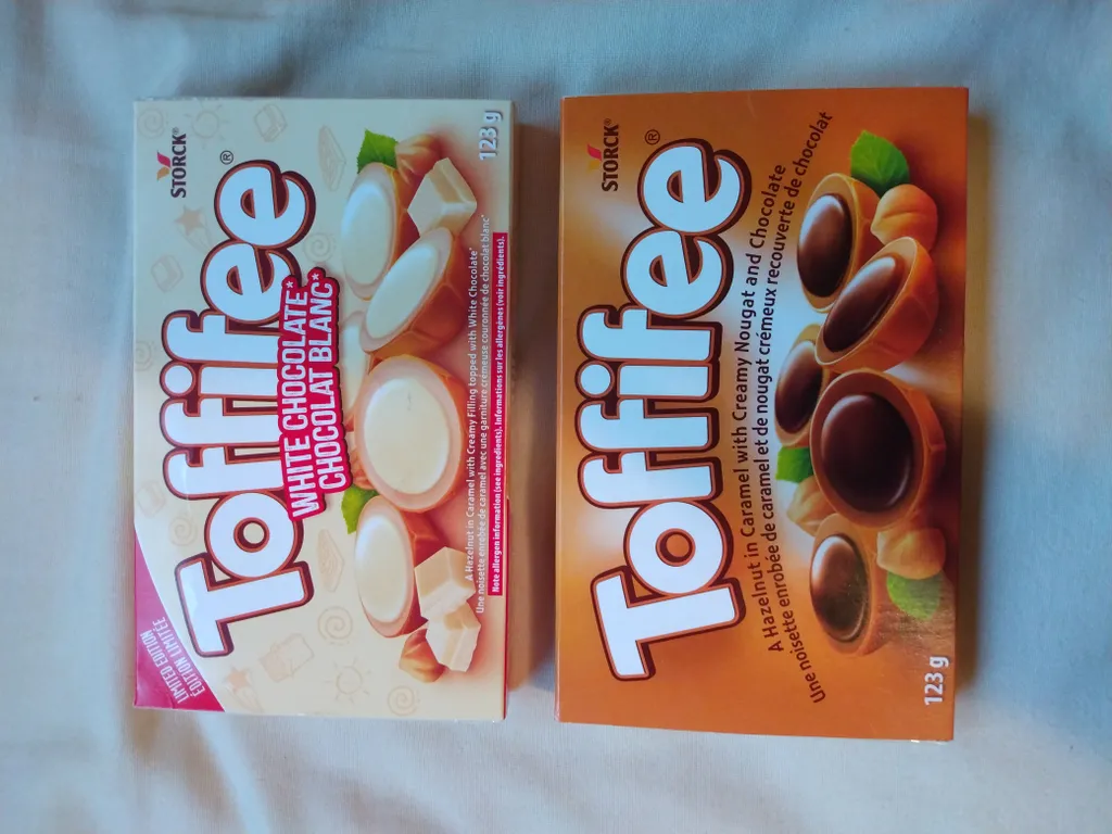 Toffifee regular and limited edition white chocolate  photo 1