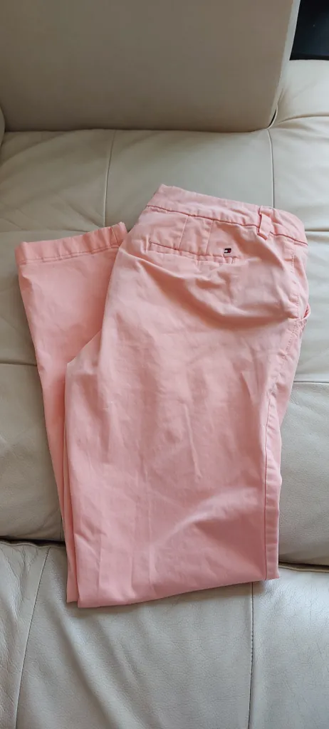 Pink Tommy Hilfiger chino trousers Size 4 photo 1