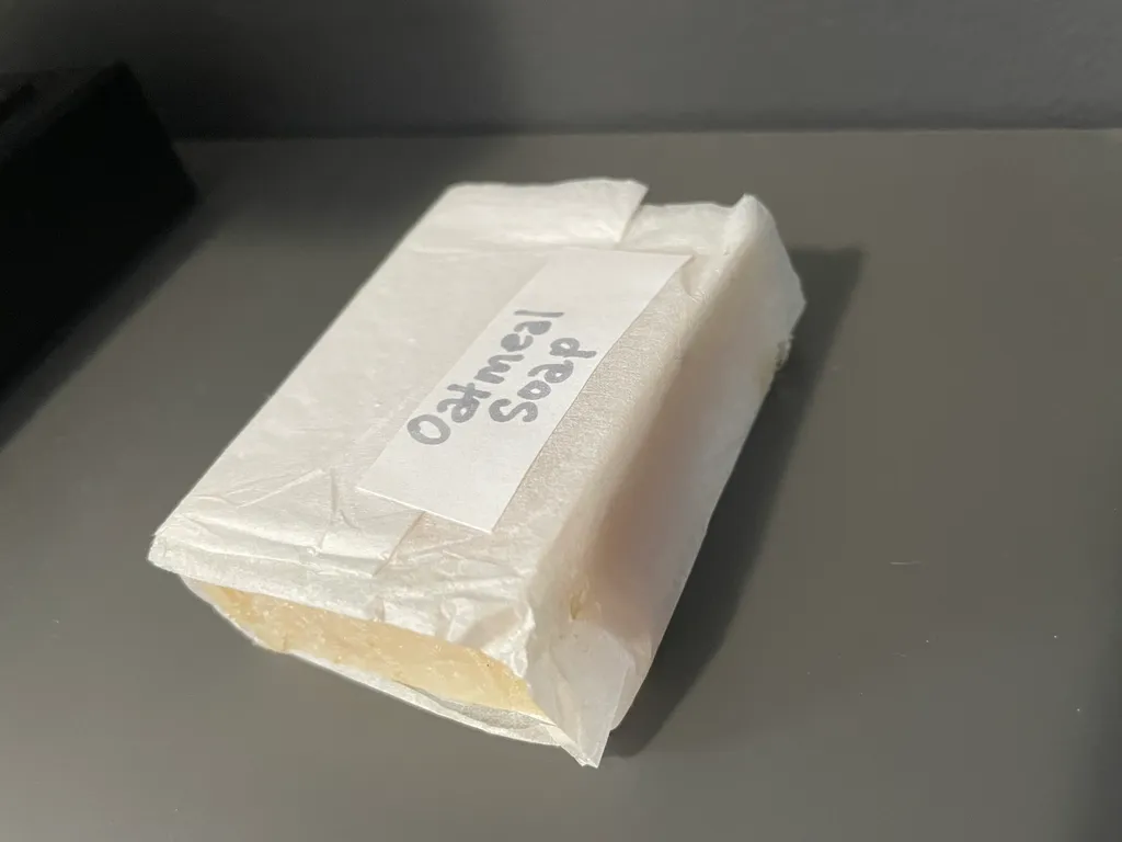 Homemade Oatmeal Soap  photo 1