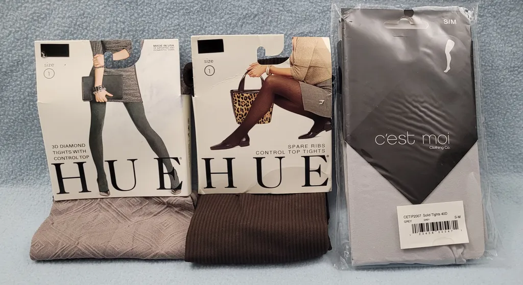 3 pairs of high quality tights NEW photo 1
