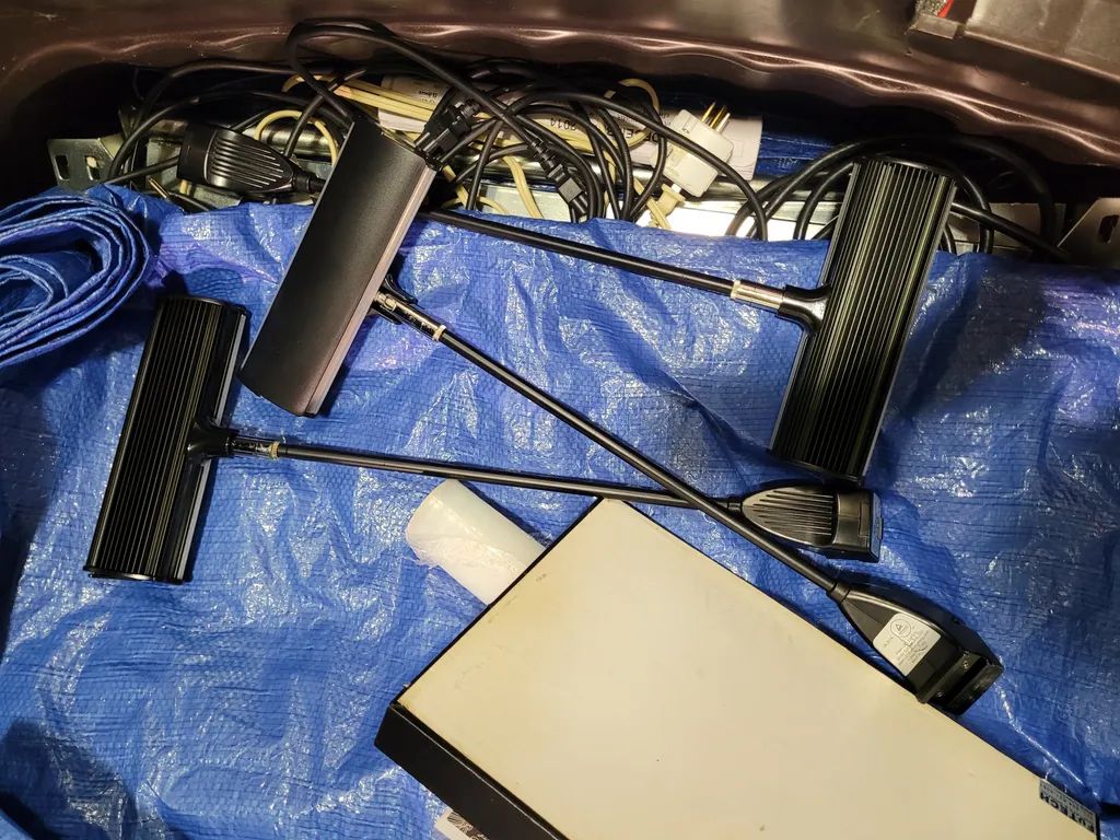 Booth and booth lighting photo 1