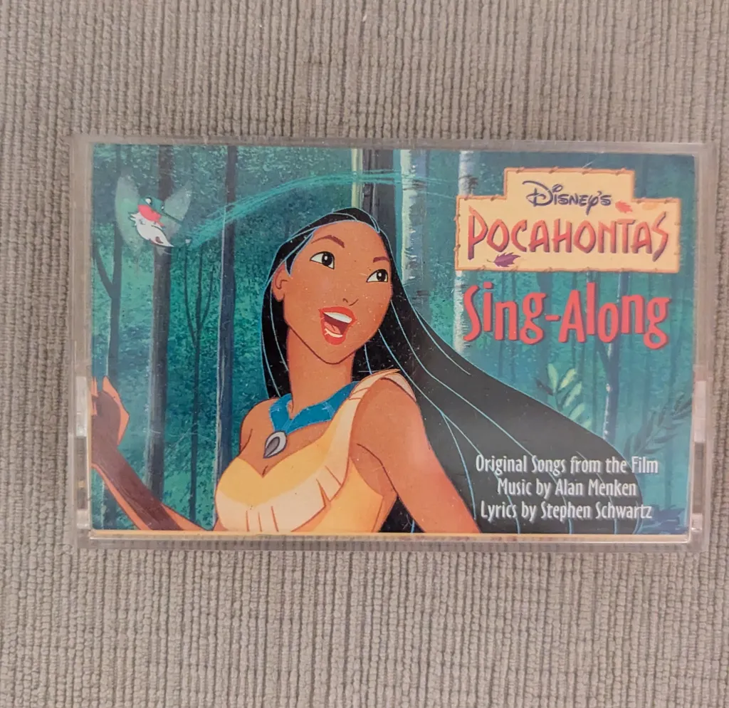 Disney's Pocahontas Sing-Along Cassette Tape photo 1