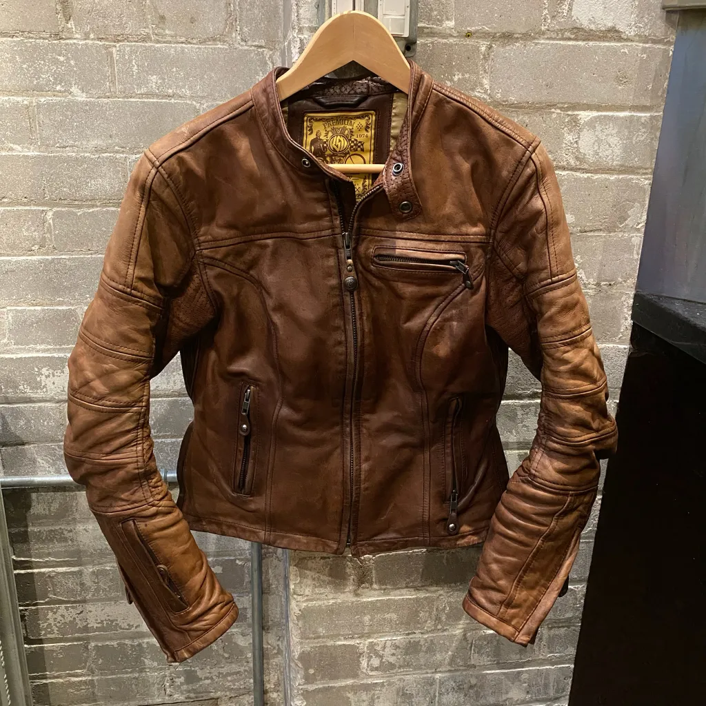 Roland Sands Women's Leather Motorcycle Jacket photo 1