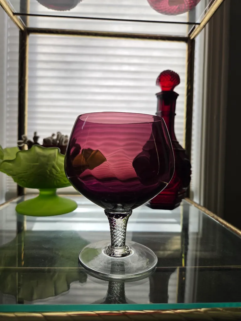 🌈Purple goblet free w trade photo 1