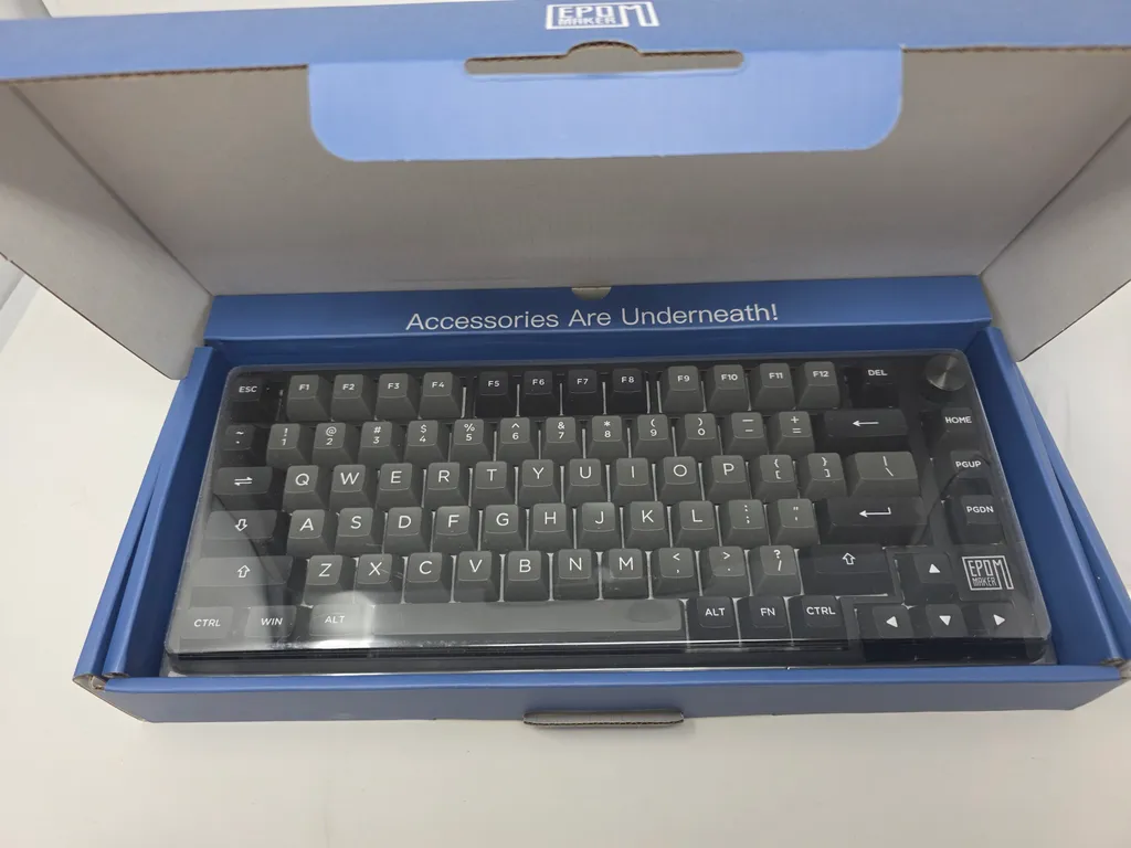 EPOMAKER TH80 SE Gasket 75% Mechanical Keyboard photo 1