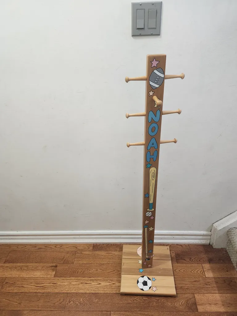 Custom made Noah coat tree photo 1