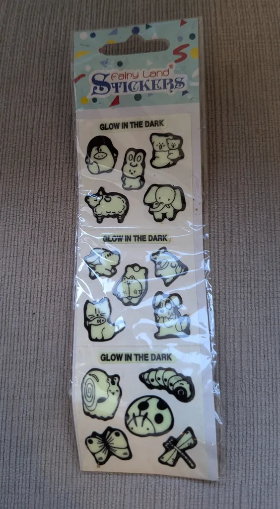 Brand New Fairy Land Glow-in-the-Dark Stickers photo 1