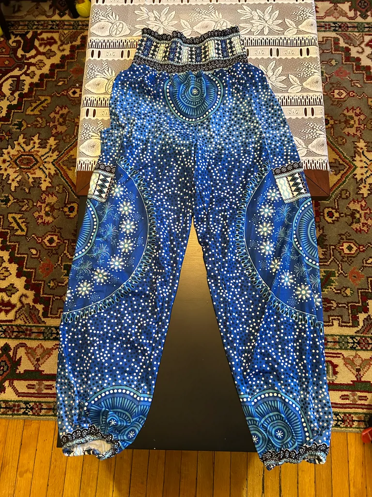 Blue pants one size photo 1