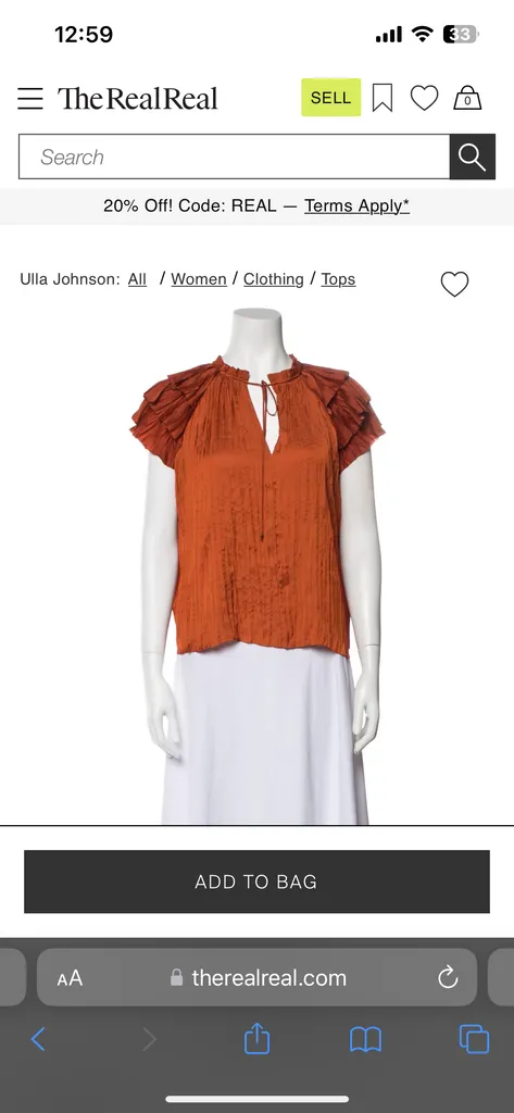 Ulla Johnson blouse  photo 1