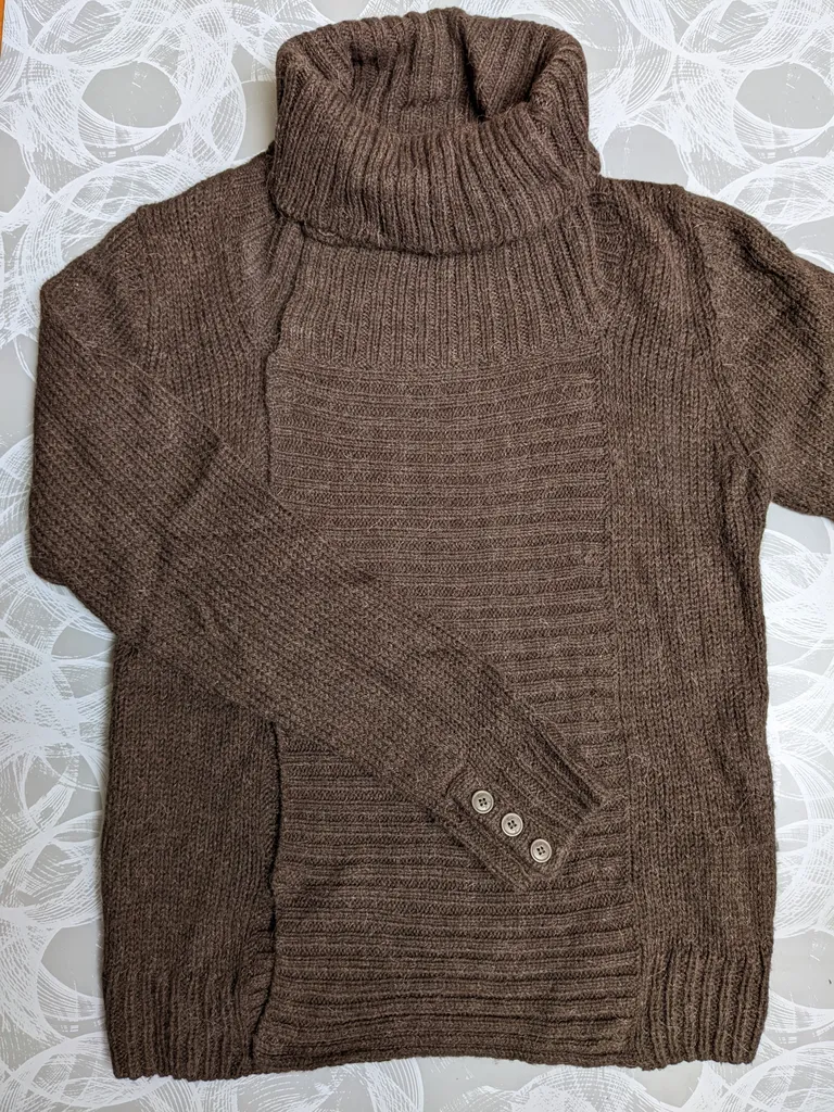 ZARA MAN ALPAKA SWEATER  photo 1
