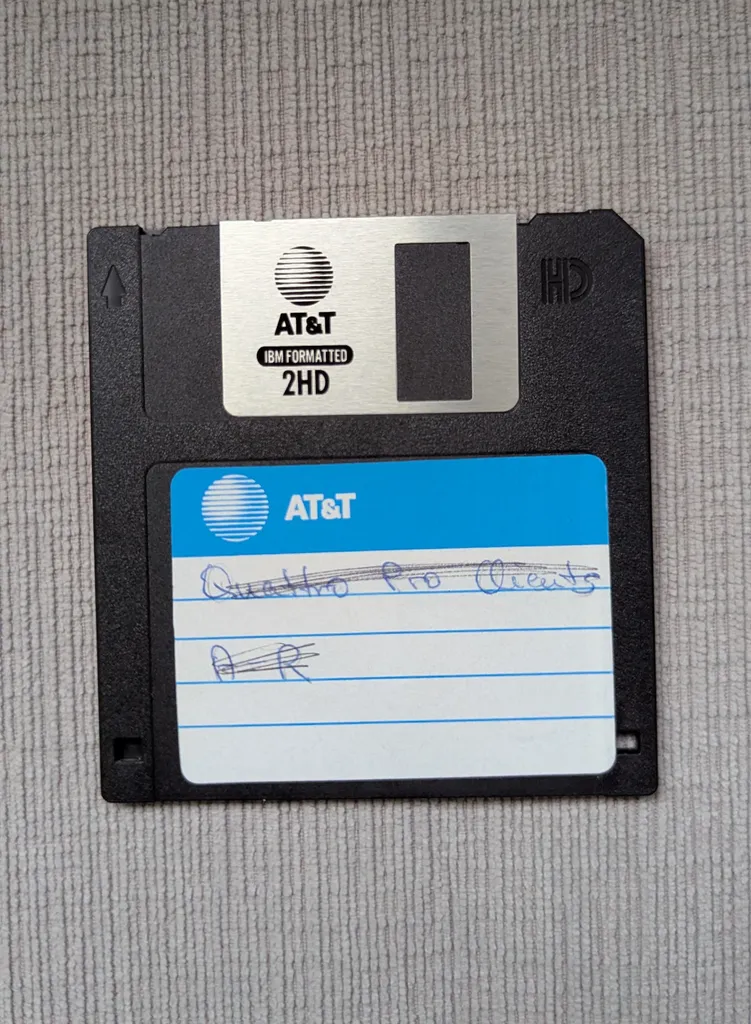 AT&T IBM Formatted 2HD Floppy Disk  photo 1