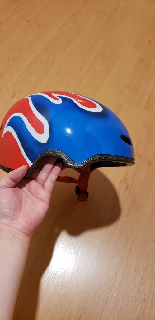 toddler bicycle helmet photo 1