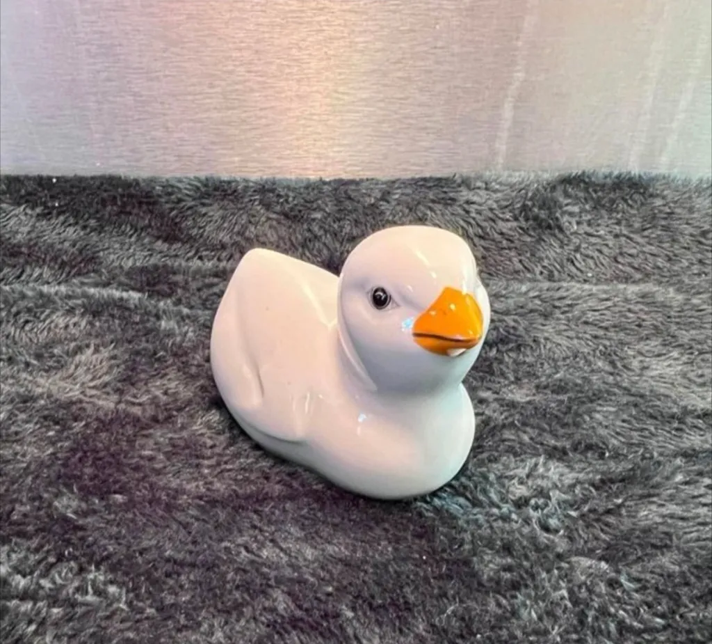 Original Bohemia Porcelain Duck photo 1
