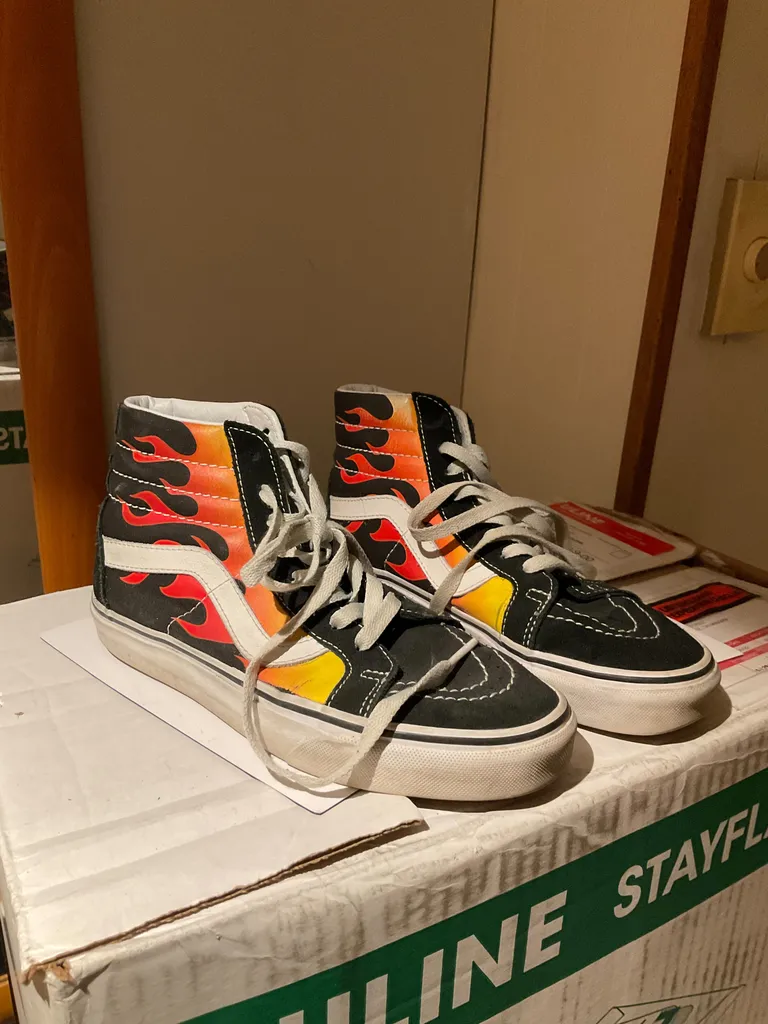 Vans OldSkool Flames photo 1