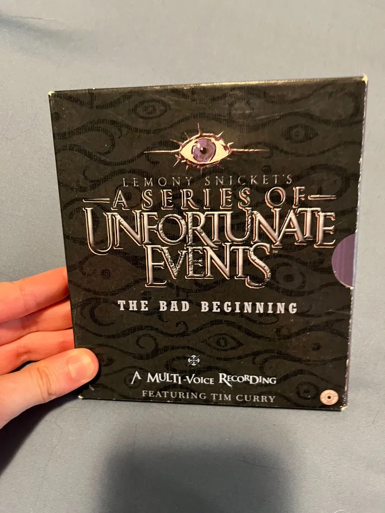 Series of unfortunate events audio book photo 1