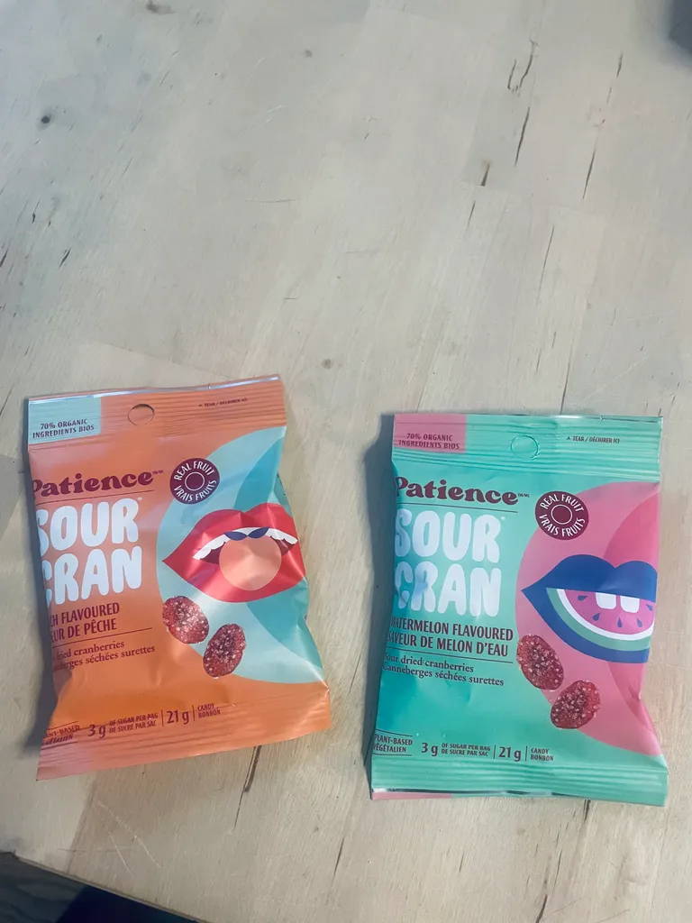 Sour Cran natural candy  photo 1